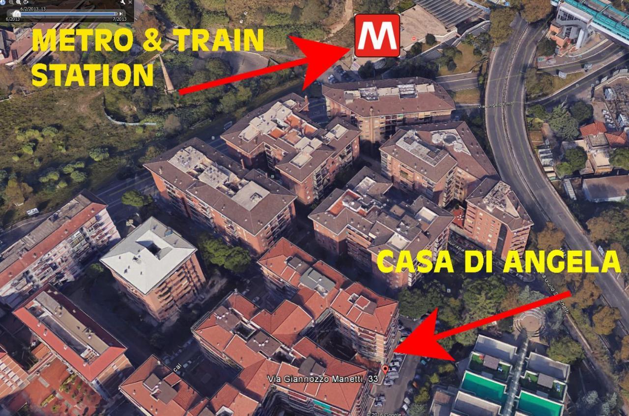 فيلا Casa Di Angela روما المظهر الخارجي الصورة